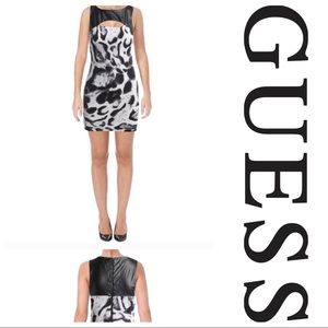 leopard Print sleeveless cut out Clubwear sexy